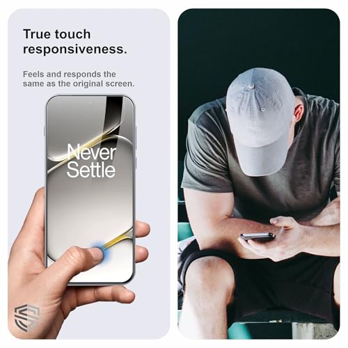 Image of Military-Grade Gorilla Tempered Glass For OnePlus Nord CE 6 (6.78 Inch) With Installation Kit | Edge to Edge Coverage | Black