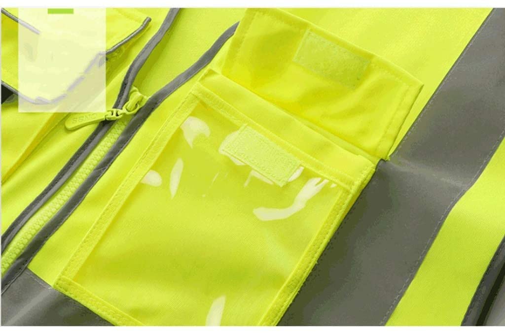 Chaleco de alta visibilidad， Chaleco de seguridad reflectante de alta visibilidad, chaleco reflectante de alta visibilidad, for deportes al aire libre, viajes nocturnos, chaleco de construcción de cic
