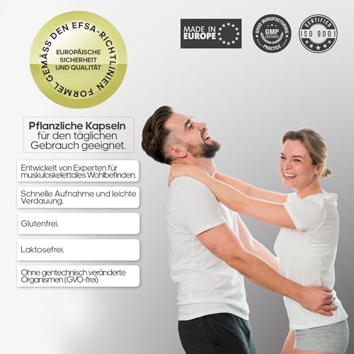 X3 Healthy Fusion | Komplex aus Glucosamin, Chondroitin, Kurkuma & MSM | Für starke Gelenke, gesunden Knorpel & leistungsfähige Muskeln | Lindert Schmerzen & verbessert die Beweglichkeit | 90 Kapseln