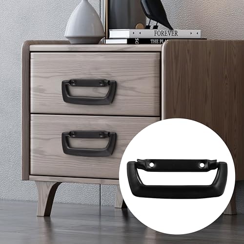 Image of Guitar Case Handle Replacement, 2Pcs Luggage Handles Suitcase Handles Plastic Pull Handles for Musical Box, Toolbox, Carry On Luggage, Travel Case Handle