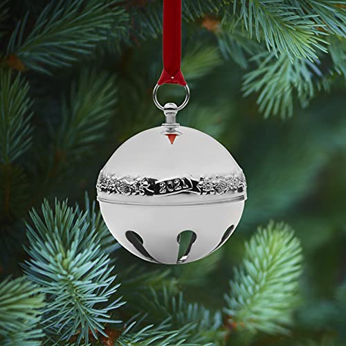 Wallace 51St Edition 2021 Silver Plated Sleigh Bell Ornament, Silver For Christmas #TOP2