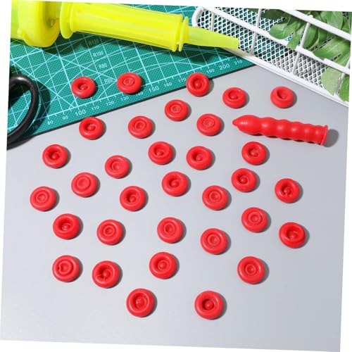 balacoo 200pcs Tapas para Sellador Caps Flexibles para conservar sellador, pintura y pegamento para volver a sellar tubos abiertos que previenen humedad y suciedad miniatura 3