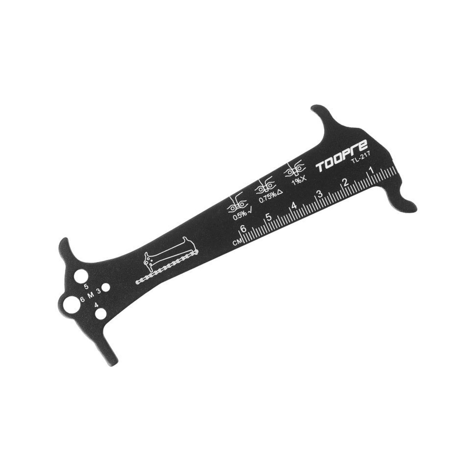 ATORSE™ Bicycle Chain Checker Testing Tool Multifunctional Bike Chain Wear Indicator Black-image-46