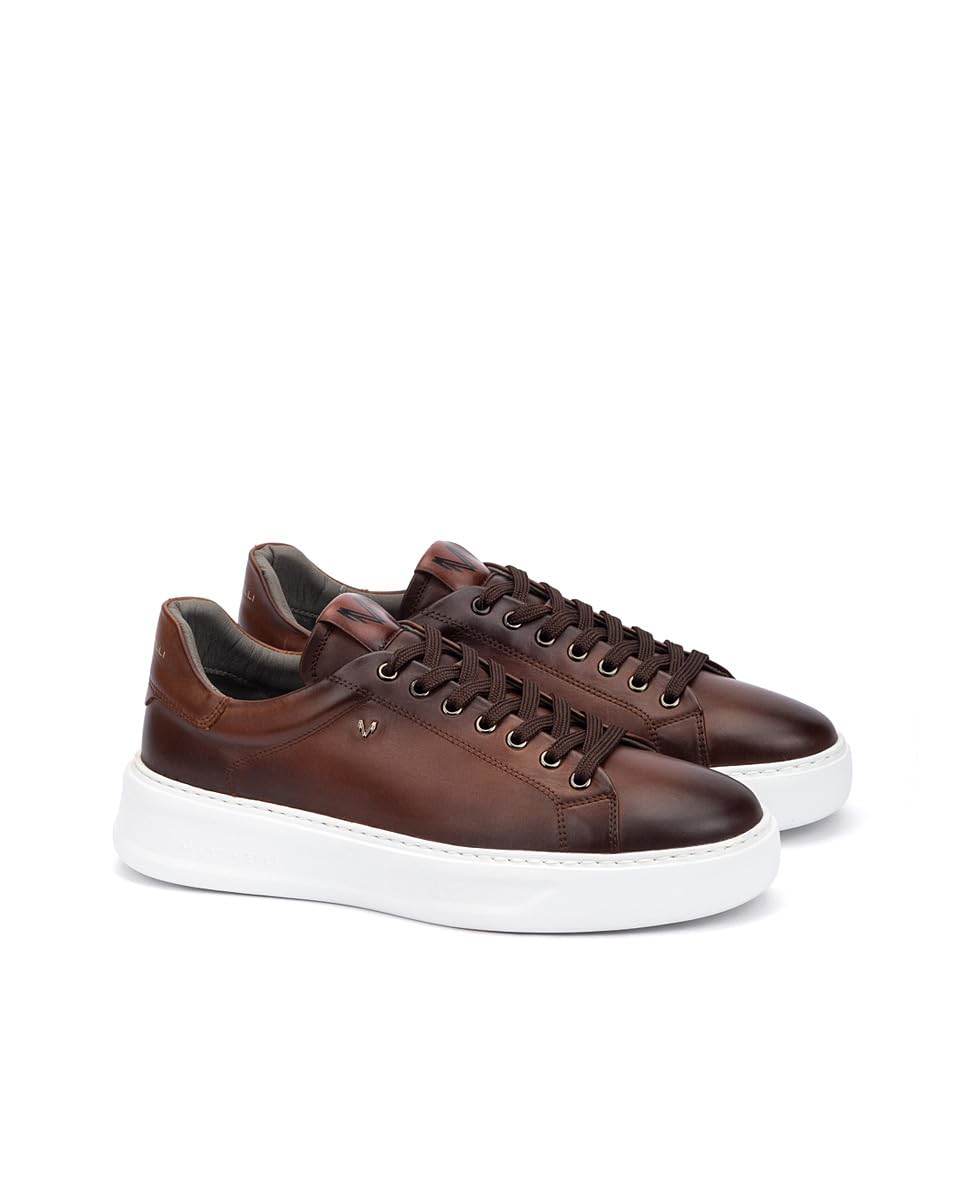 MARTINELLI Sullivan Deportivos Hombre | en Cuero | Suela Extraligera | Talla EU 39-46