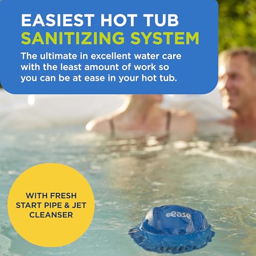Image of FROG @Ease Floating Sanitizing System for Hot Tubs, Fresh Start Bundle