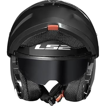 Capacete Ls2 Ff908 Strobe Il Matte Preto Fosco Escamoteável - 58/M