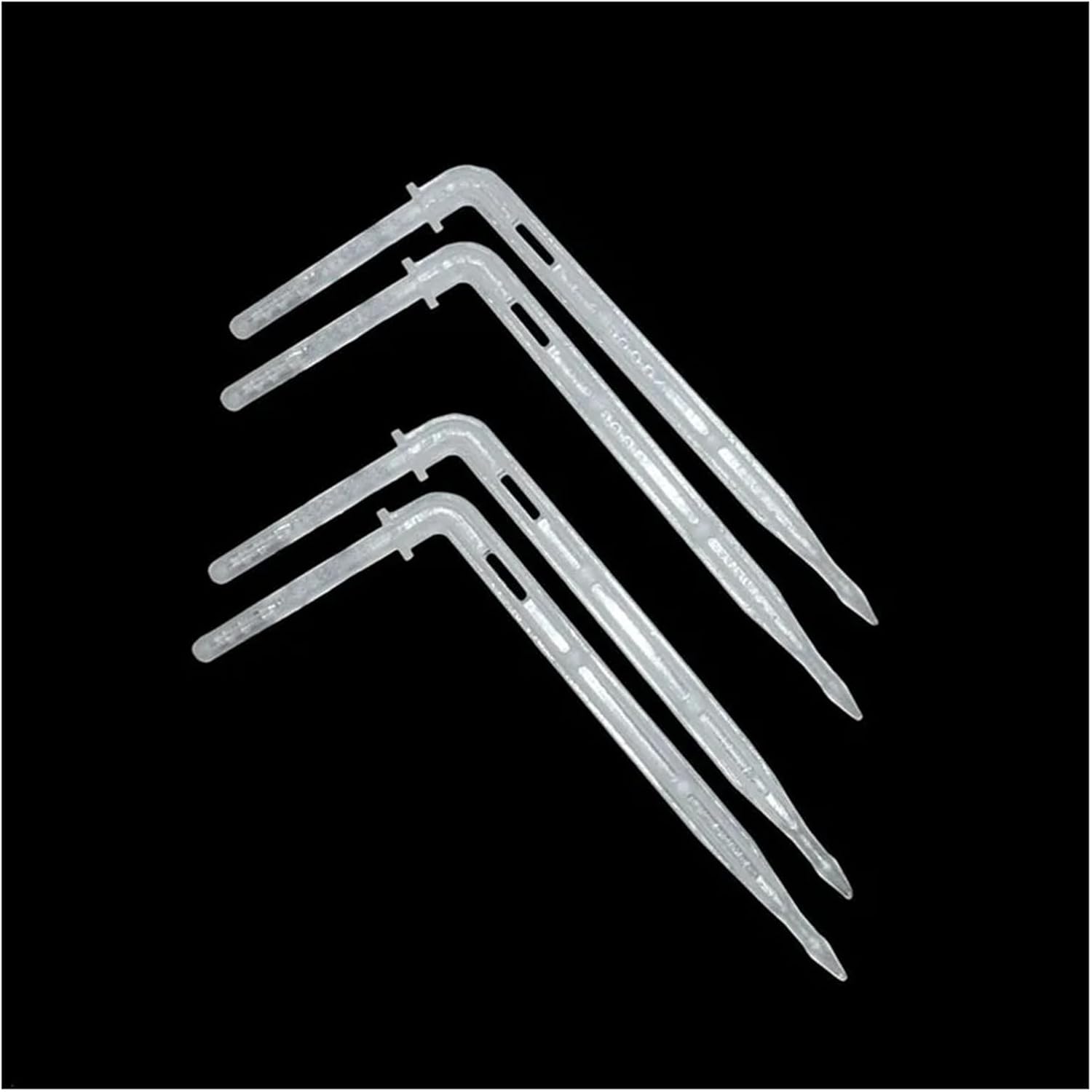 Ship Accessories 1/4" Arrow Dropper 4/7 drip Arrow for emitter Irrigation Greenhouse Plant Garden Irrigation System Micro Flow dripper 20pcs Irrigation Accessories