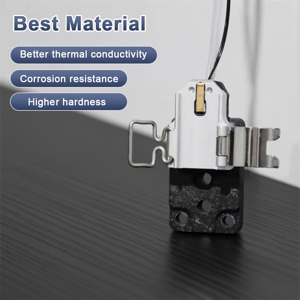 Serplex® Hotend Heating Assembly for Bambu Lab A1 / A1 Mini, High-Temperature 800 Hotend Replacement with Wiring & Mounting Screws Stable, Durable 3D Printer Heating Component 3