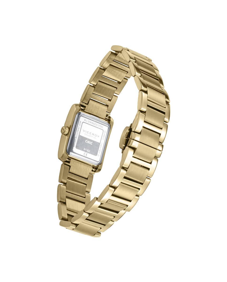 Viceroy Reloj Analógico Mujer de Acero Inoxidable - 21 mm - Movimiento de Cuarzo - 41162