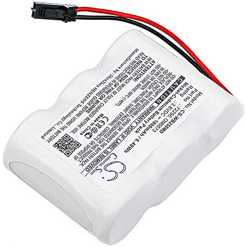 FITHOOD Battery Replacement for Welch-Allyn Lumi View Ophthalmoscope Spot Vital Signs Monitor 72250 OM0073 (1800mAh/3.6V)