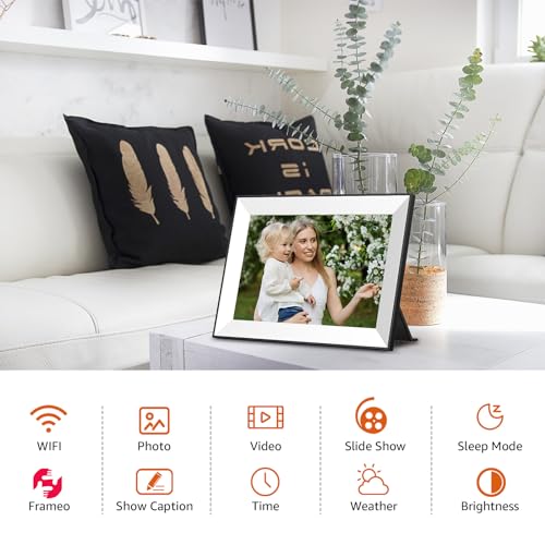 Frameo Digital Picture Frame WiFi Digital Photo Frame 10