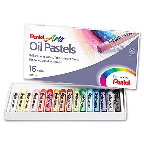PENTEL OF AMERICA PENTEL OIL PASTELS 16 CT (Set of 6)