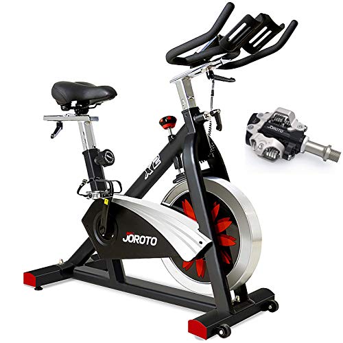 JOROTO X2 Exercise Bike + SPD Pedals