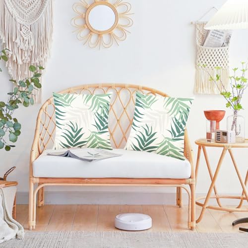 Housses de coussin imperméables de jardin 45x45 cm résistantes à l'eau - 5