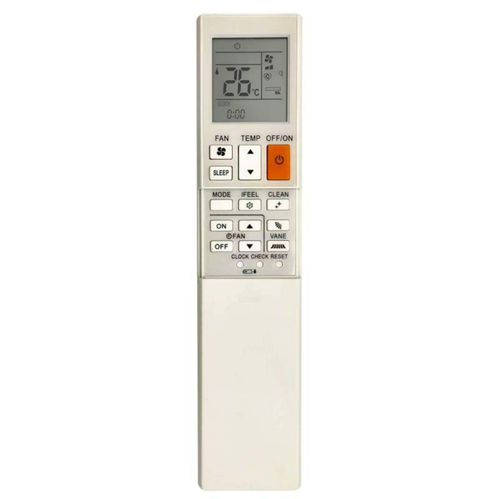 Tsophreniq LCD Air Conditioning Remote Control ZH21AS Replace for MSZ-RY12VA Series Air Conditioning Remote Controller Accessories Controller