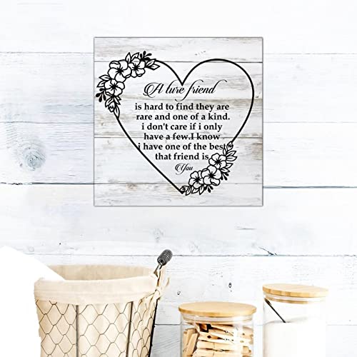 Plaque murale rétro en bois idée cadeau de pendaison de crémaillère - 4
