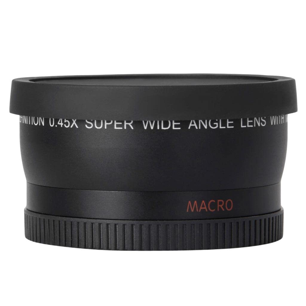 STYLEHEAVEN 52mm 0.45X Wide Angle & Macro Lens for Nikon Canon Compatible With Sony DSLR DC Camera 18-55-image-38
