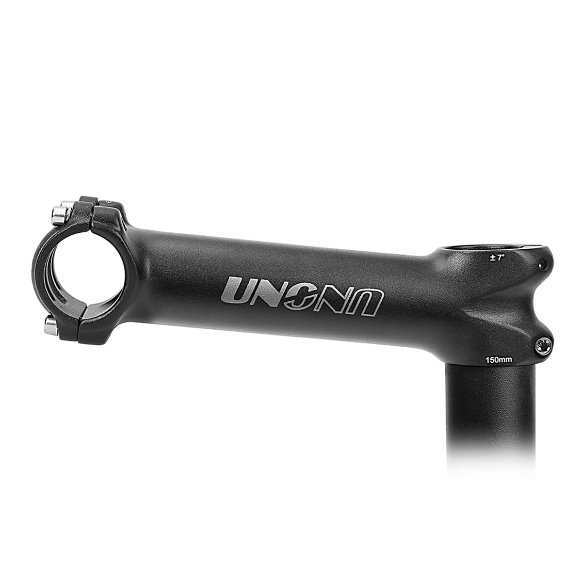 CYSKY Bike Stem 31.8mm 25.4mm MTB Stem 60/70/80/90/100/110/120/130mm 7 Degree Mountain Bike Stem Short Handlebar Stem Riser for MTB Road Bike Gravel City Bike Ebike (31.8mm Handlebar Clamp, 150mm)