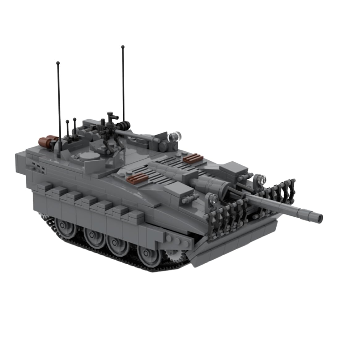 Amazon.com: BrickCraftWorks Military Tank Building Set, WW2 STRV