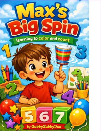 Max's Big Spin: Learning to color and count