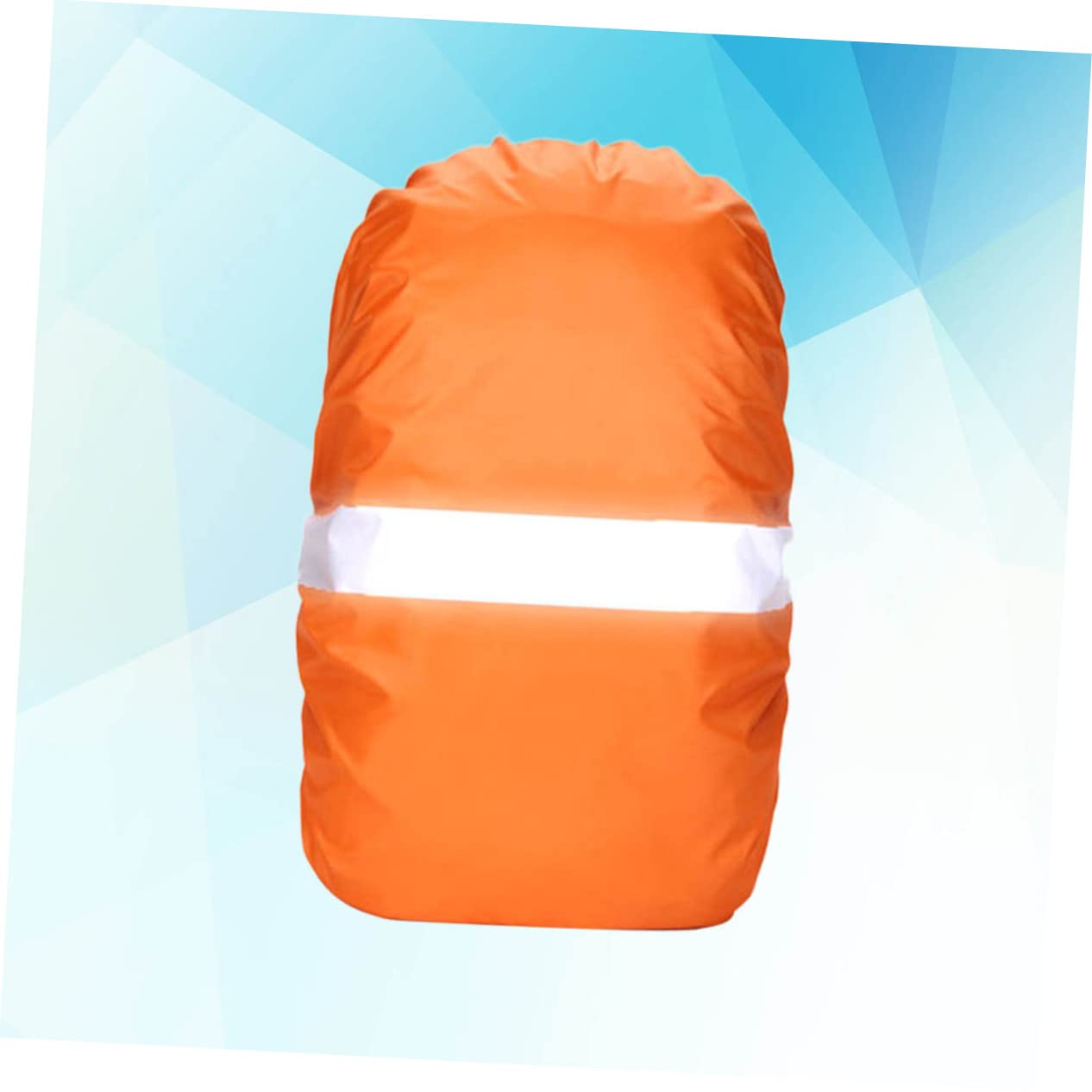KOMBIUDA Elastic Rim Backpack Rain Cover Waterproof Reflective Stripes for Hiking Camping Cycling 45l