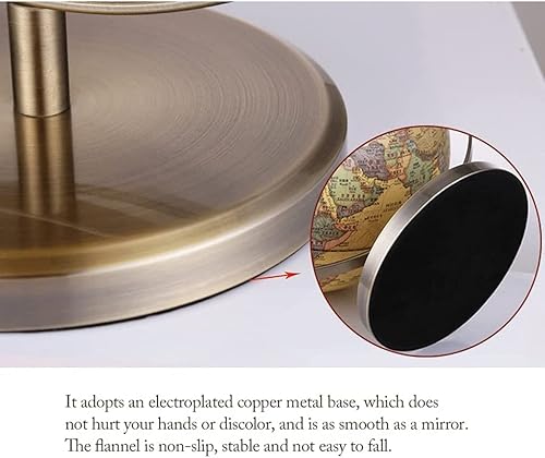 Miniatura 6 de Globos geográficos de 720  de rotación completa de alta definición globo mundial de escritorio globos geográficos para adultos estudiantes globos de