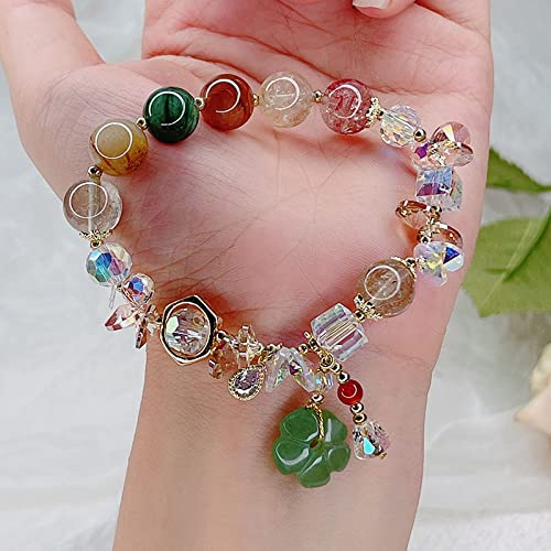 Pendentif en jade vert naturel véritable collier artisanal d'exception - 4