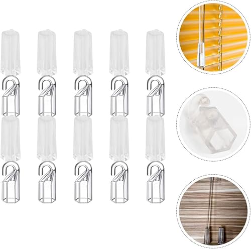 Miniatura 9 de Tapa de varita ciega vertical Tapa de varilla Conector de gancho ciego Persianas verticales Varita Gancho de fijación de la varilla ciega Varita