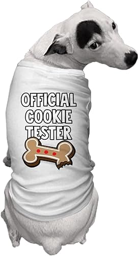 Miniatura 6 de Camiseta oficial de galletas  Merry Christmas Christmas Gingerbread Dog Shirt (azul real, 3XL)