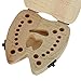 COCODE Wood Milk Tooth Keepsake Box Baby Children Save Teeth Storage Holder