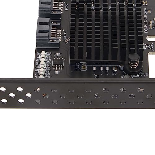 Dissipateur thermique pour carte d'extension 8 ports PCIE échangeable à chaud SSD