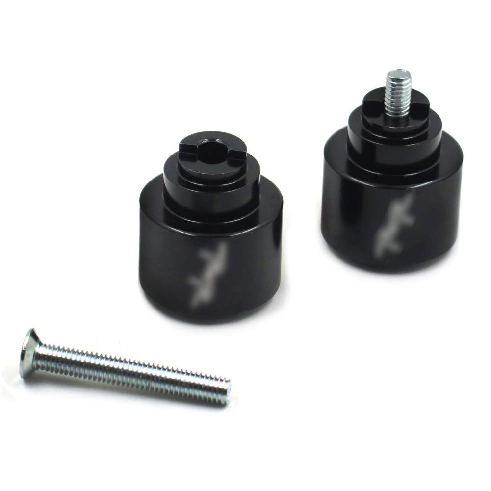 estremità Manubrio di Ricambio Compatibili con Honda CBR 250 600 900 929 954RR 1100 RR CBR1100Xx Rc51 Nero