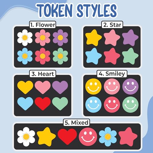 Image of Personalized Magnetic Reward Jar for Classroom & Kids, Potty Training Reward Jar with Acrylic Tokens, Potty Training Reward Chart for Boys & Girls, Back to School Classroom Management