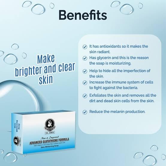 dr james glutathione skin whitening cream Dr. James UV Whitening Cream