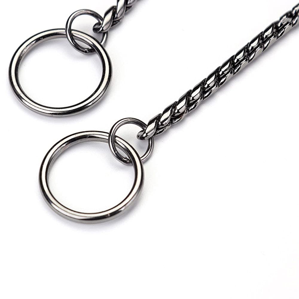 Collare A Strozo Per Cani In Acciaio Inossidabile - Catena A Serpente Per Addestramento, Passeggiate - Foto 8