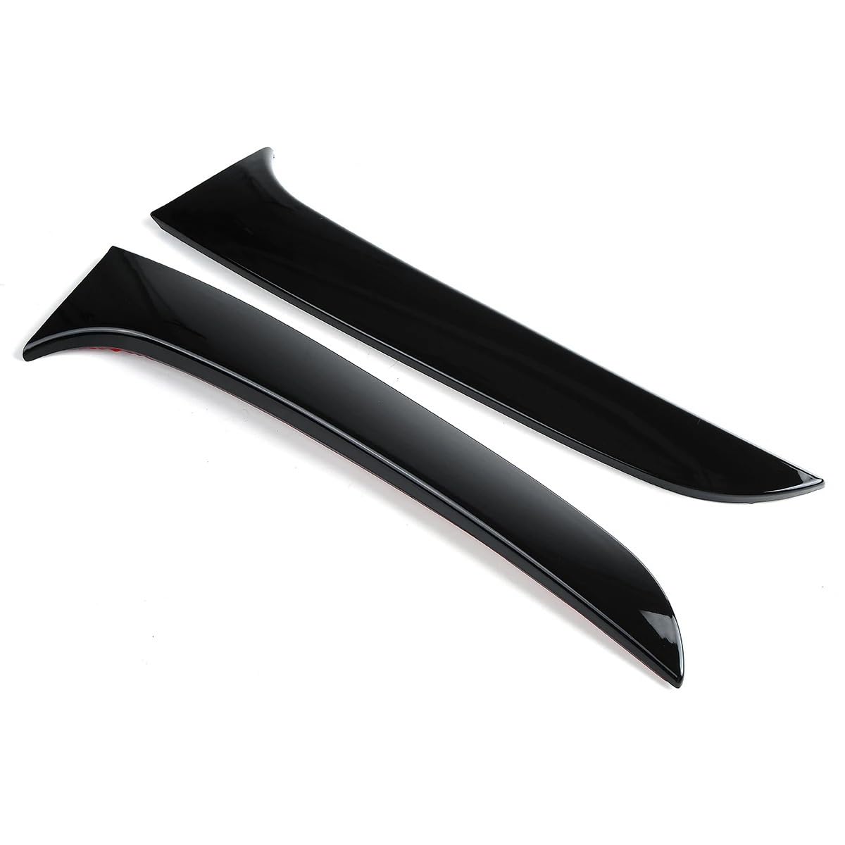 Pasuje do serii 1 F20 F21 2012-2019 tylne okno samochodu boczne skrzydło spojlera naklejki wykończeniowe Auto Tail Styling Spojler na tylne skrzydło tylny spojler