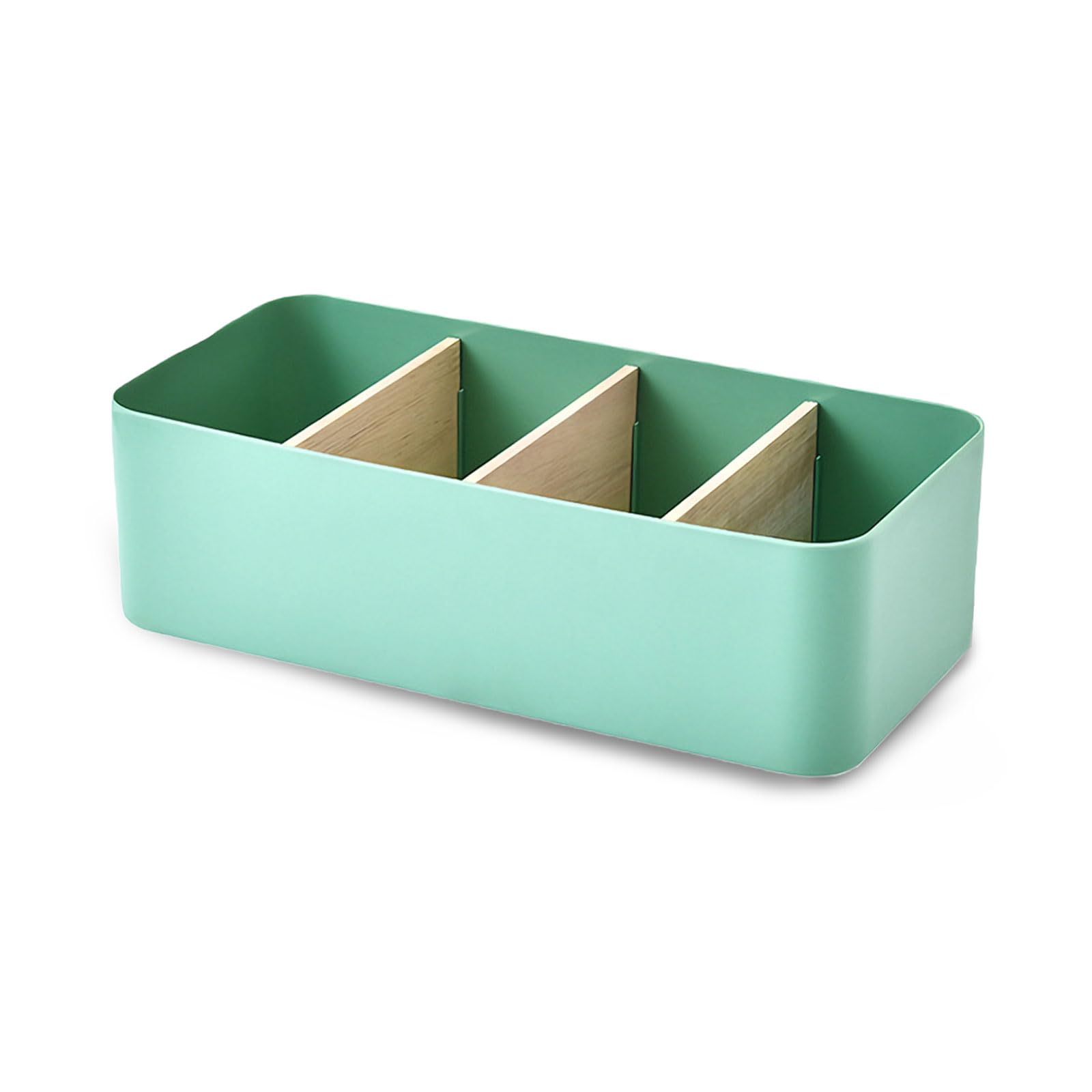 Seasoning Packet Organiser, 4 Compartment Spice Packet Storage, Green