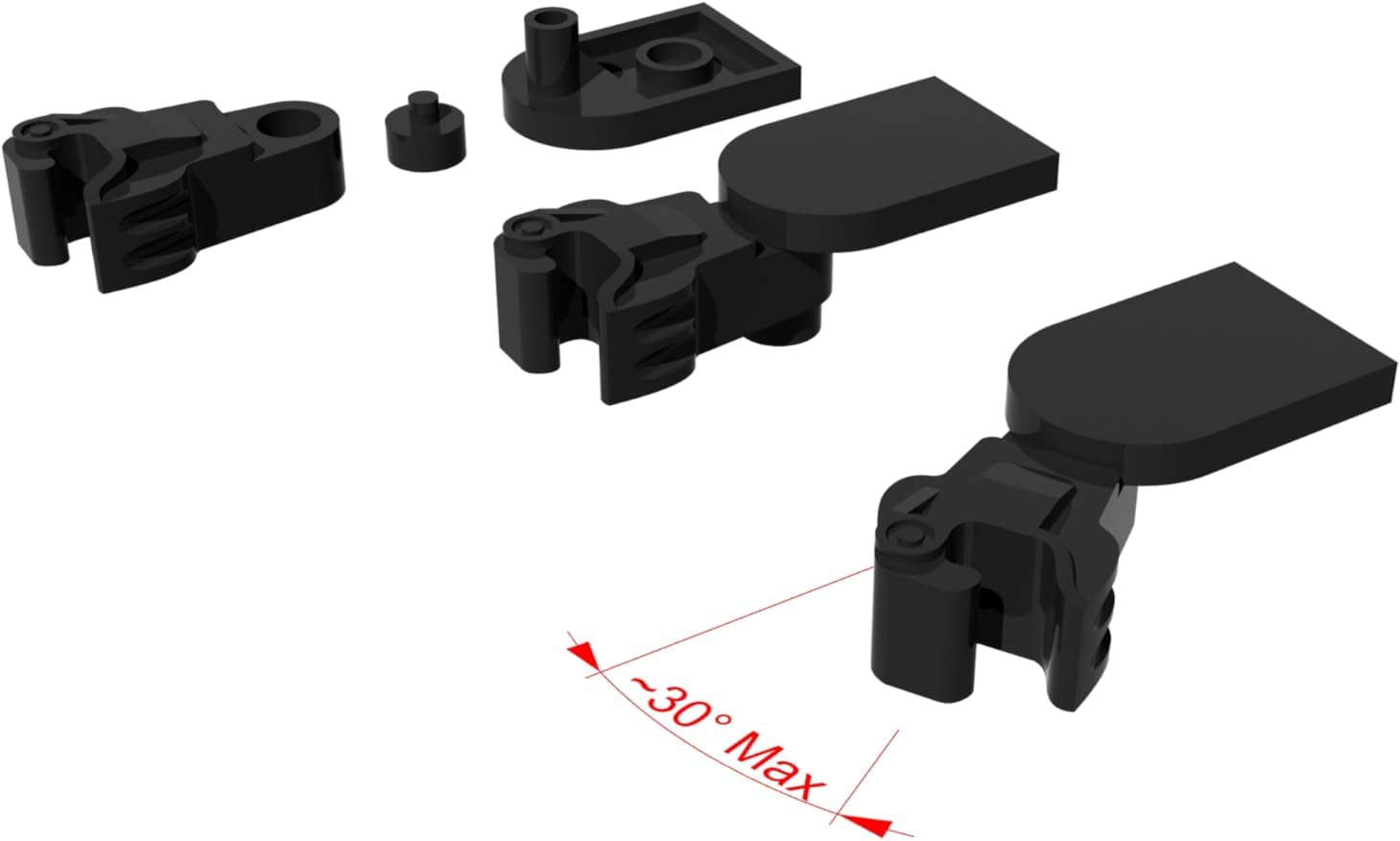 Brick Train Couplers - Compatible with LEGO and MOC Brick Trains