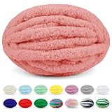 Uiopa Lana Gruesa, 250g Lana Gorda para Tejer con Las Manos, Ovillo Hilo Crochet Grueso Chunky Yarn para Tejer a Mano Mantas Cojines Alfombras Bufandas Proyectos de Bricolaje