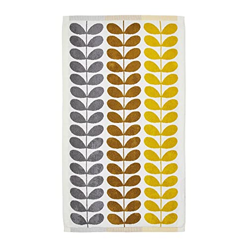 Orla Kiely Trio Stem Dune TowelsBathroom Linen: Bath Towel, 70x125cm - Image 6
