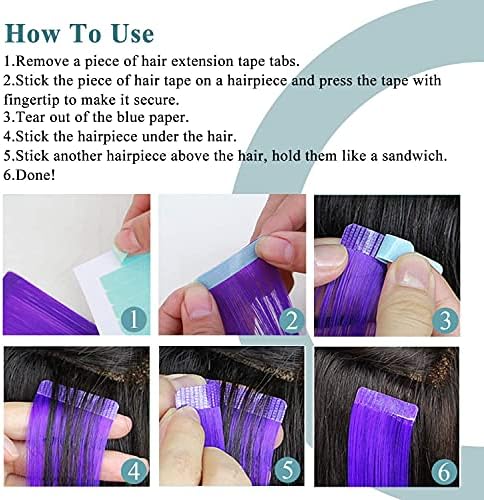 Hair Extension Tape Double Sided Adhesive 120 PCS Hair Extension Tape Tabs Double Sided Water Proof Adhesive Tape 4cm*0.8cm Hair Green