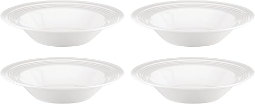 Miniatura 5 de Lenox Tin Can Alley - Plato de postre, 0.70 libras, color blanco