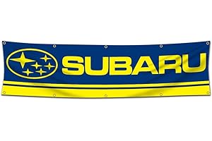 Subaru Tecnicas STI Flag: Emblazon Your Garage or Den with Racing Spirit