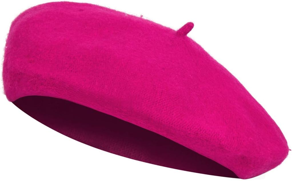 Women Girls French Themed Party Beret Hat Chiffon Scarf Gloves Retro Oval Sunglasses Fancy Dress Costume Set - Image 2