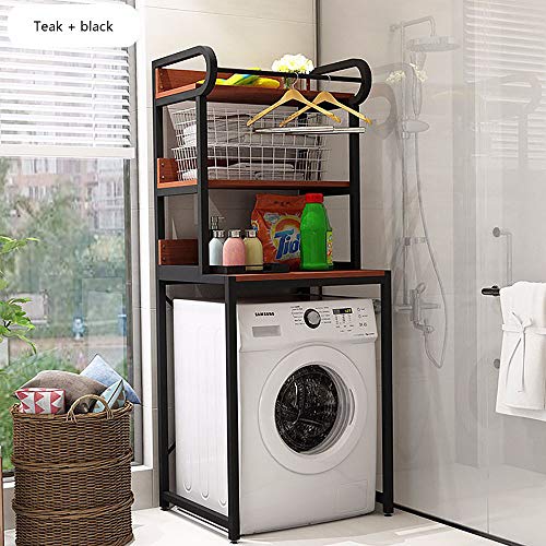 Toilettenregal, platzsparendes Badezimmerregal, Handtuchhalter, Haushaltswäscheständer