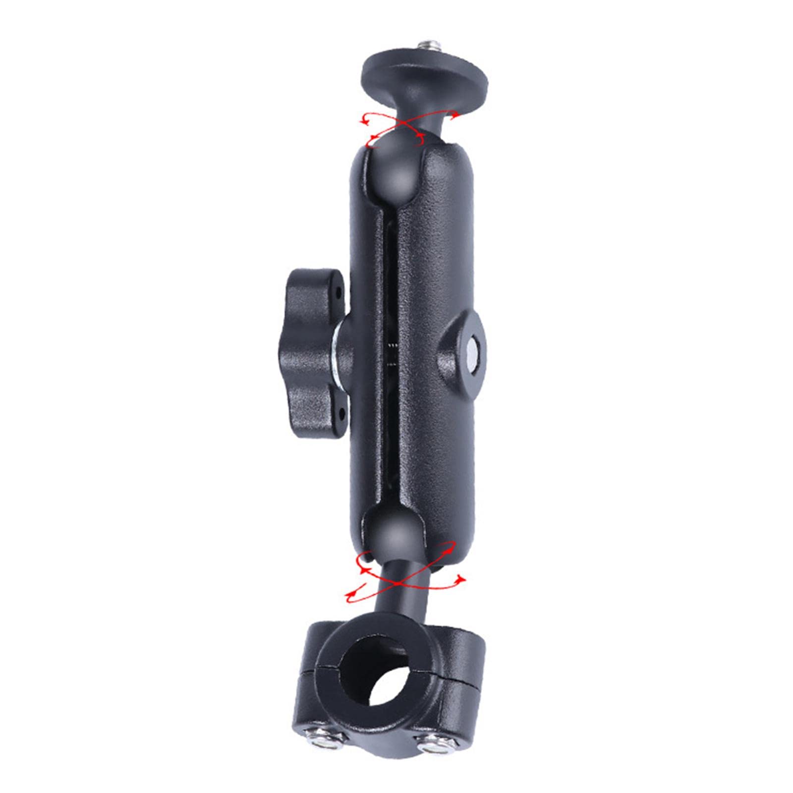 Support Car Mount Support Tablette Appuie-tête Pince Rotative Aluminium Alliage Ajustable 360 Degrés Adapté Aux Usages Routiers Prise de Vue en, 22x4cm