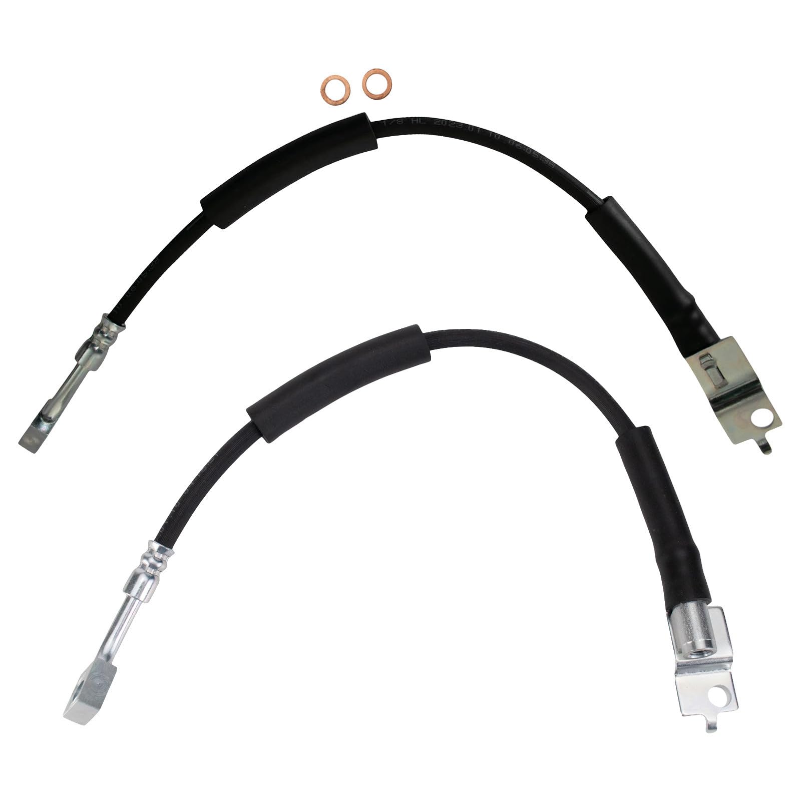 TRQ Front Brake Hose Set
