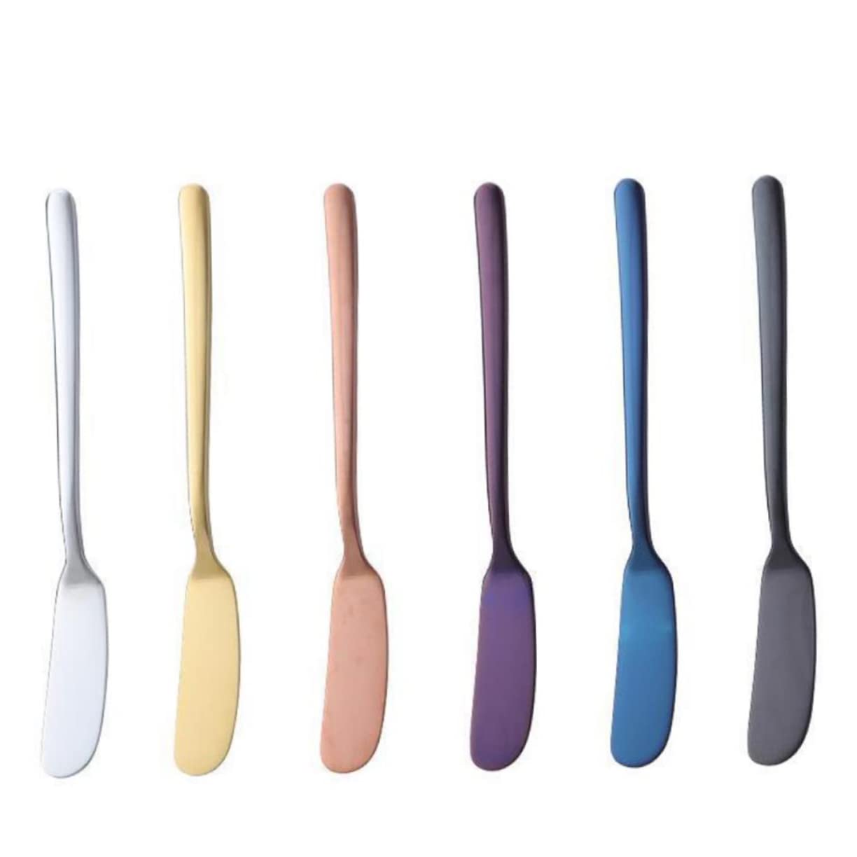 CIYODO 2pcs Butter Slicer Condiment Knives Cheese Butter Cutter Steel Spreader Spatula Cream Spreader Spatula Pizza Cheese Spreader Butter Spreader Butter Softener Cheese Spreaders Golden