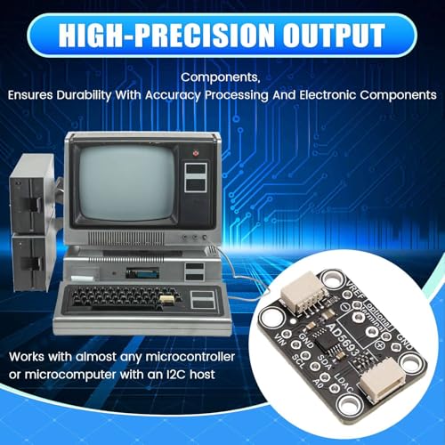 Carte de rupture AD5693R 16 bits lot de 2 modules d'interface compatibles Stemma QT Qwiic - 7
