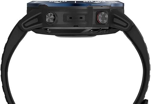 Miniatura 5 de Anillo bisel de acero inoxidable compatible con Garmin Fenix 66 Pro, funda adhesiva de anillo bisel antiarañazos y protector contra colisiones para